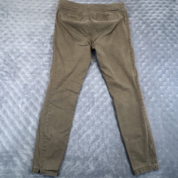 LOFT Womens Olive Green Marisa Skinny Leg Soft Stretchy Pants Size 6 Button Pkt - Picture 8 of 9